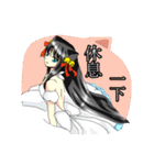 Small dreams and Xiaomei happy New Year（個別スタンプ：28）