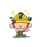 モンブーの挨拶編（個別スタンプ：6）
