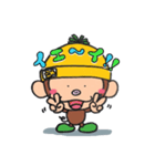 モンブーの挨拶編（個別スタンプ：14）