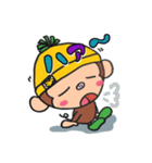 モンブーの挨拶編（個別スタンプ：25）