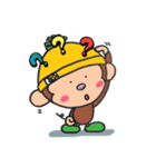 モンブーの挨拶編（個別スタンプ：32）