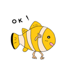 新型アネモネ魚《IKKAの日常》（個別スタンプ：1）