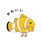 新型アネモネ魚《IKKAの日常》（個別スタンプ：6）