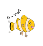 新型アネモネ魚《IKKAの日常》（個別スタンプ：14）