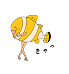 新型アネモネ魚《IKKAの日常》（個別スタンプ：17）