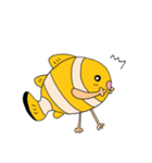 新型アネモネ魚《IKKAの日常》（個別スタンプ：18）