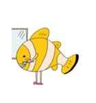 新型アネモネ魚《IKKAの日常》（個別スタンプ：33）