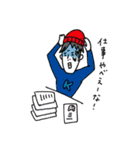 イケ男 コムくん（個別スタンプ：15）