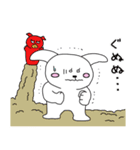 ウサ犬とおブっちゃん（個別スタンプ：12）