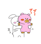 ウサ犬とおブっちゃん（個別スタンプ：17）