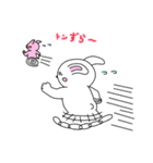 ウサ犬とおブっちゃん（個別スタンプ：18）