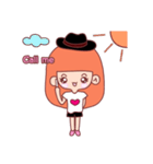 Grace, The Happy Girl.（個別スタンプ：4）