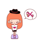 Grace, The Happy Girl.（個別スタンプ：5）