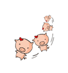 Love Love Pig_3（個別スタンプ：34）