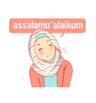 sister's hijab diary（個別スタンプ：1）