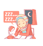 sister's hijab diary（個別スタンプ：9）