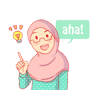 sister's hijab diary（個別スタンプ：24）