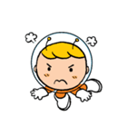 Space boy is here（個別スタンプ：13）