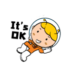 Space boy is here（個別スタンプ：16）