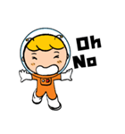 Space boy is here（個別スタンプ：37）