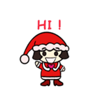 Mini Santa Girl（個別スタンプ：1）