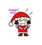 Mini Santa Girl（個別スタンプ：2）