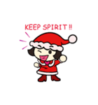 Mini Santa Girl（個別スタンプ：12）