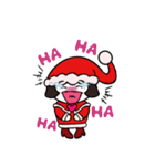 Mini Santa Girl（個別スタンプ：15）