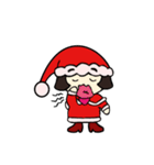 Mini Santa Girl（個別スタンプ：23）