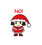 Mini Santa Girl（個別スタンプ：24）