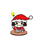Mini Santa Girl（個別スタンプ：30）