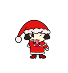 Mini Santa Girl（個別スタンプ：35）