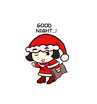 Mini Santa Girl（個別スタンプ：37）