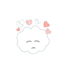 ピエロと雲（個別スタンプ：9）