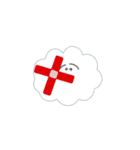 ピエロと雲（個別スタンプ：11）
