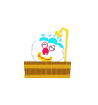 ピエロと雲（個別スタンプ：13）