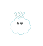 ピエロと雲（個別スタンプ：21）