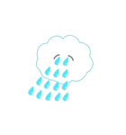 ピエロと雲（個別スタンプ：35）