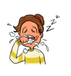 Lazy Tatar（個別スタンプ：29）