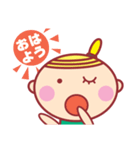 ほっぺちゃんのHAPPY LIFE（個別スタンプ：12）