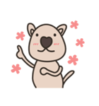 Quokka and little partner（個別スタンプ：1）