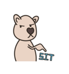 Quokka and little partner（個別スタンプ：3）