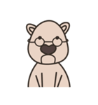 Quokka and little partner（個別スタンプ：6）