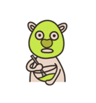 Quokka and little partner（個別スタンプ：11）