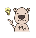 Quokka and little partner（個別スタンプ：13）