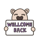 Quokka and little partner（個別スタンプ：38）