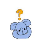 みず色クラブのコアラスタンプ（個別スタンプ：37）
