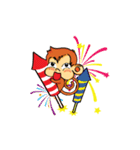 Tamon Monkey 2 (CH)（個別スタンプ：23）