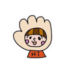 かぶりもの仲間（個別スタンプ：38）