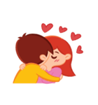 Cute Couple : Peppey ＆ Kokon（個別スタンプ：39）